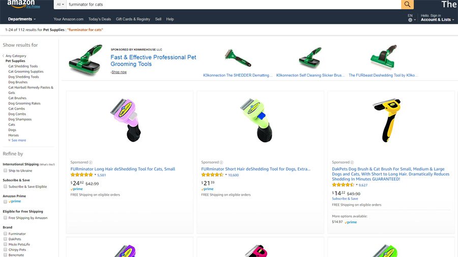 Dónde comprar un furminador